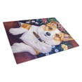 thumbnail image 1 of Caroline's Treasures Can I help you Corgi Glass Cutting Board Large, 1 of 2