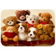 thumbnail image 1 of Caroline's Treasures Cavalier Spaniel Friends Forever Kitchen/Bath Mat, 1 of 2