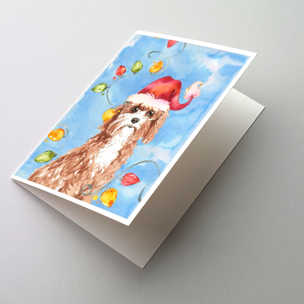 Caroline's Treasures CK9677GCA7P Pekingese Happy Holidays Greeting Cards  and Envelopes Pack of 8 Blank Cards with Envelopes Whimsical A7 Size 5x7  Blank Note Cards - Yahoo Shopping