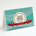 thumbnail image 1 of Chihuahua Merry Christmas Greeting Cards and Envelopes Pack of 8, 1 of 2