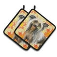 thumbnail image 1 of Caroline's Treasures Chinese Crested Fall Pair of Pot Holders, 1 of 2