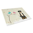 thumbnail image 1 of Caroline's Treasures Christmas Presents between Friends Appenzeller Sennenhund Glass Cutting Board Large, 1 of 2