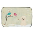 thumbnail image 1 of Caroline's Treasures Christmas Presents between Friends Bichon Frise Dish Drying Mat, 1 of 4