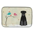 thumbnail image 1 of Caroline's Treasures Christmas Presents between Friends Standard Schnauzer Black Dish Drying Mat, 1 of 4
