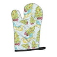 thumbnail image 1 of Caroline's Treasures Christmas Tree and Sleigh Oven Mitt, 1 of 7