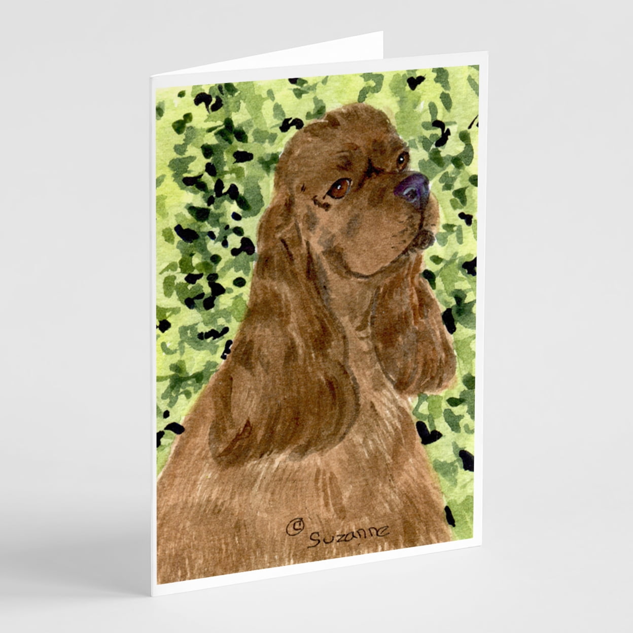 Cocker Spaniel Greeting Cards and Envelopes Pack of 8