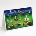 thumbnail image 1 of Caroline's Treasures Corgi Backyard Circus Greeting Cards with Envelopes, 5" x 7" (8 Count), 1 of 2