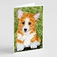 thumbnail image 1 of Corgi Greeting Cards and Envelopes Pack of 8, 1 of 2