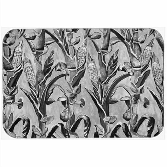 Caroline's Treasures Corn Ironwork Fence Kitchen/Bath Mat