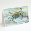 thumbnail image 1 of Blue Crab #2 Watercolor Greeting Cards and Envelopes Pack of 8, 1 of 2