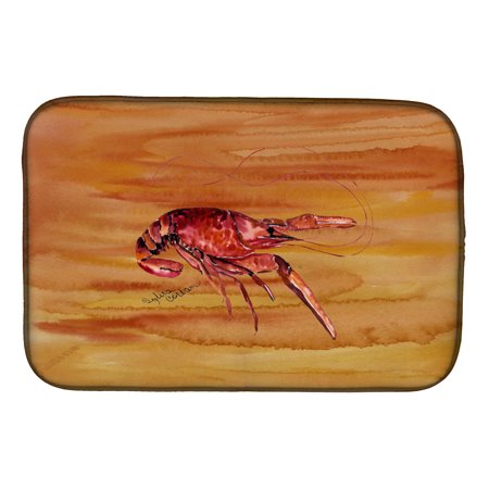 Caroline's Treasures Crawfish Dish Drying Mat