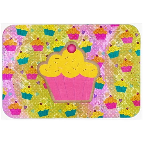 Caroline's Treasures Cupcake Kitchen/Bath Mat