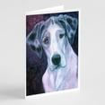 thumbnail image 1 of Curious Great Dane Greeting Cards and Envelopes Pack of 8, 1 of 2