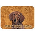 thumbnail image 1 of Caroline's Treasures Dachshund Kitchen/Bath Mat, 1 of 2