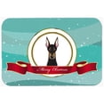 thumbnail image 1 of Caroline's Treasures Doberman Merry Christmas Glass Cutting Board Large, 1 of 2