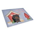 thumbnail image 1 of Caroline's Treasures Dog House Collection Dachshund Black Tan Glass Cutting Board Large, 1 of 2
