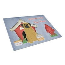 Caroline's Treasures Dog House Collection Mastiff Glass Cutting Board Large