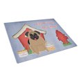 thumbnail image 1 of Caroline's Treasures Dog House Collection Pug Brown Glass Cutting Board Large, 1 of 2