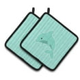 thumbnail image 1 of Caroline's Treasures Dolphin Pair of Pot Holders, 1 of 3