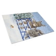 thumbnail image 1 of Caroline's Treasures Donkeys and Robin Glass Cutting Board Large, 1 of 2