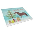 thumbnail image 1 of Caroline's Treasures English Thoroughbred Horse Christmas Glass Cutting Board Large, 1 of 2