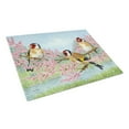 thumbnail image 1 of Caroline's Treasures European Goldfinch Glass Cutting Board Large, 1 of 2
