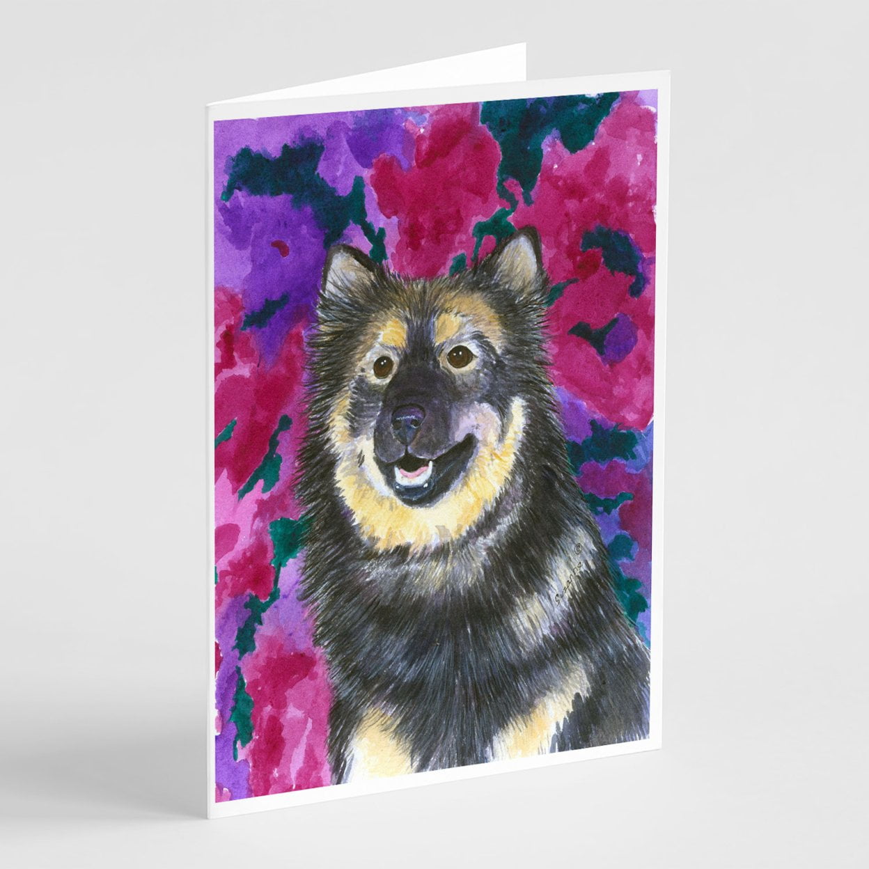 Finnish Lapphund Greeting Cards and Envelopes Pack of 8