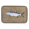thumbnail image 1 of Caroline's Treasures Fish - Tarpon Dish Drying Mat, 1 of 2