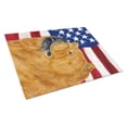 thumbnail image 1 of Caroline's Treasures Flag with Chow Chow Glass Cutting Board Large, 1 of 1