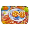 thumbnail image 1 of Caroline's Treasures Florida Oranges Sliced for breakfast Dish Drying Mat, 1 of 4