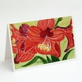 thumbnail image 1 of Flower - Amaryllis Greeting Cards and Envelopes Pack of 8, 1 of 2