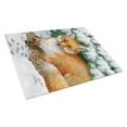 thumbnail image 1 of Caroline's Treasures Fox Glass Cutting Board Large, 1 of 1