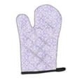 thumbnail image 1 of Caroline's Treasures Gemoetric Circles on Purple Watercolor Oven Mitt, 1 of 7