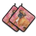 thumbnail image 1 of Caroline's Treasures German Boxer Love Pair of Pot Holders, 1 of 2