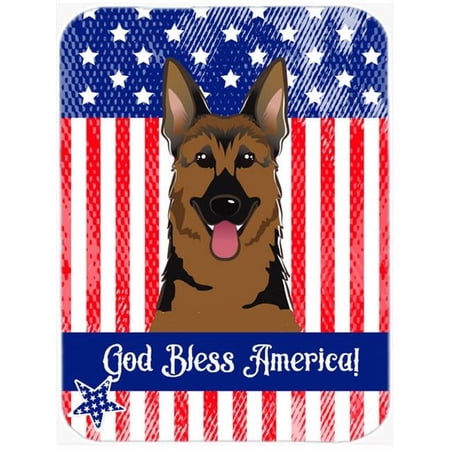 Caroline's Treasures German Shepherd Glass Cutting Board Large