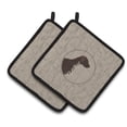 thumbnail image 1 of Caroline's Treasures German Shorthaired Pointer In the Kitchen Pair of Pot Holders, 1 of 3