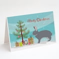 thumbnail image 1 of Giant Chinchilla Rabbit Christmas Greeting Cards and Envelopes Pack of 8, 1 of 2