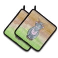thumbnail image 1 of Caroline's Treasures Goat Watercolor Pair of Pot Holders, 1 of 3