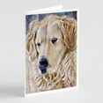 thumbnail image 1 of Golden Retriver Contemplation Greeting Cards and Envelopes Pack of 8, 1 of 2