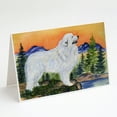 thumbnail image 1 of Great Pyrenees Greeting Cards and Envelopes Pack of 8, 1 of 2