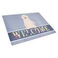 thumbnail image 1 of Caroline's Treasures Great Pyrenese Welcome Glass Cutting Board Large, 1 of 2