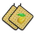 thumbnail image 1 of Caroline's Treasures Guava on Basketweave Pair of Pot Holders, 1 of 3