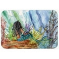 thumbnail image 1 of Caroline's Treasures Haired Mermaid Water Fantasy Kitchen/Bath Mat, 1 of 2
