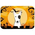 thumbnail image 1 of Caroline's Treasures Halloween Bull Terrier Kitchen/Bath Mat, 1 of 2