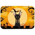 thumbnail image 1 of Caroline's Treasures Halloween Doberman Kitchen/Bath Mat, 1 of 2
