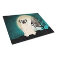 thumbnail image 1 of Caroline's Treasures Halloween Scary Mastiff White Glass Cutting Board Large, 1 of 2