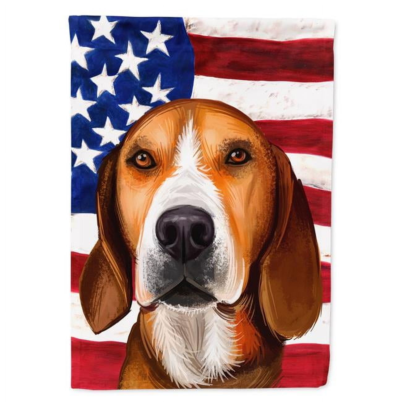 Carolines Treasures CK6556GF Hamiltonstovare Dog American Garden Flag - 11 x 0.01 x 15 in.