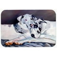 thumbnail image 1 of Caroline's Treasures Harlequin Natural Great Danes Kitchen/Bath Mat, 1 of 2