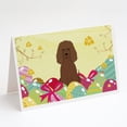thumbnail image 1 of Easter Eggs Irish Water Spaniel Greeting Cards and Envelopes Pack of 8, 1 of 2