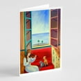 thumbnail image 1 of Italian Greyhounds and Violinist Greeting Cards and Envelopes Pack of 8, 1 of 2